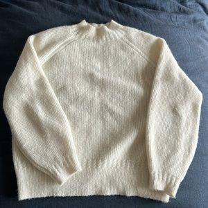 Sézane size M baby alpaca sweater